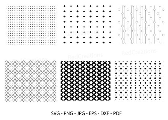 6 Grunge Svg, Grunge Texture, Patterns: Graphics for Crafts