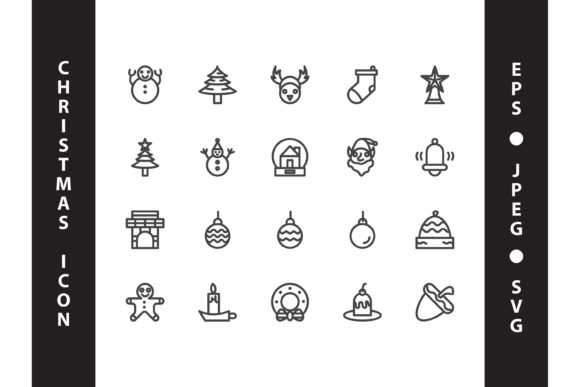 Christmas Icon Set Line Style: A Designer's Real-World Review