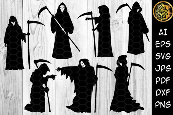 Halloween Evil Devil Silhouette Clip Art Graphics & Illustrations
