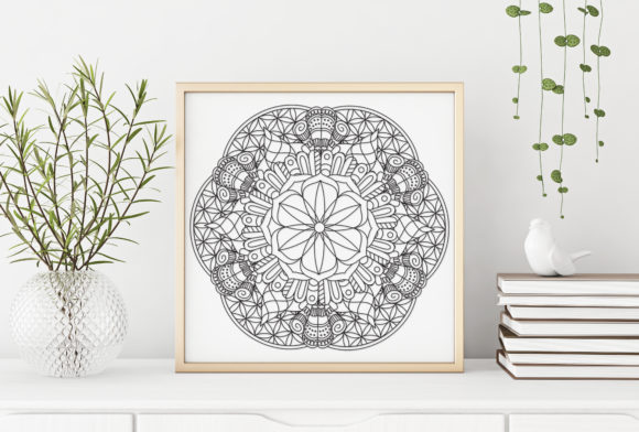 Mandala Art Magical Circular: Premium Graphics & Illustrations for Makers
