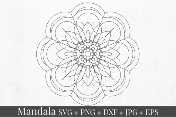 Mandala Ornament Monogram SVG Review