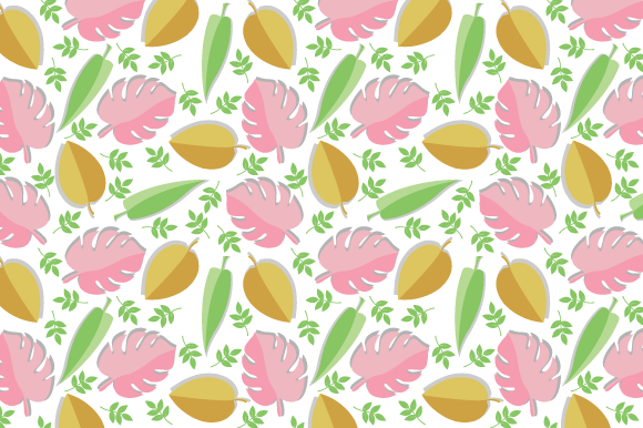 Pattern with Pastel Pink Leaves: A Designer's Real-World Review