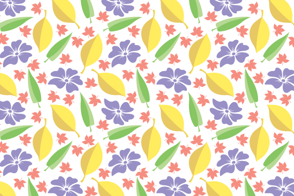 Pattern with Yellow Leaves: A Graphic Design Asset Review for Sellers