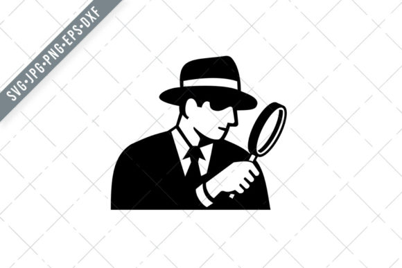 Private Eye Detective Inspector Graphics and Illustrations Review